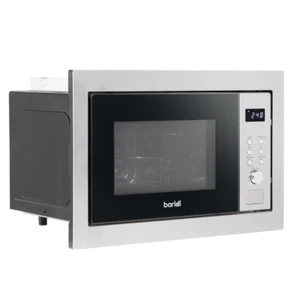 Baridi 25L Integrated Built-In Microwave Oven with Grill 900W Stainless Steel A - Picture 1 of 7