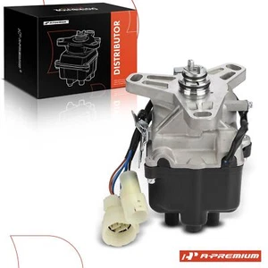Ignition Distributor w/ Cap & Rotor for Honda CRX Civic 1988- 1991 L4 1.5L 1.6L - Picture 1 of 10