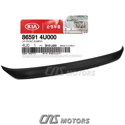 ⭐GENUINE⭐ Front Bumper LIP Deflector for 2011-2013 Kia Optima HYBRID 865914U000 - Image 1 of 3