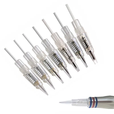 5PCS Tattoo Needles Cartridge for Charmant Permanent Makeup Machine Pen 1R 3R 5R