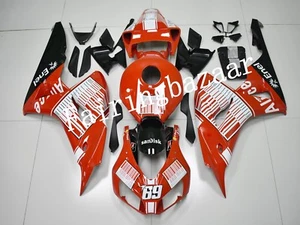 Kit de carenado por inyección ABS de código de barras CBR1000RR 2006 rojo negro blanco código de barras - Imagen 1 de 7