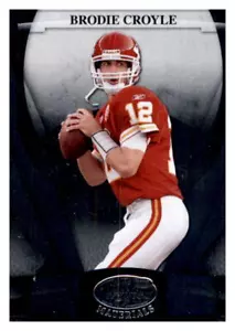 2008 zertifizierte Brodie Croyle NFL Basiskarte PWE Set Break Chiefs #67 - Bild 1 von 2