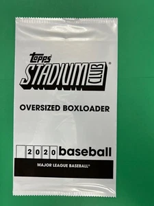 2020 TOPPS STADIUM CLUB OVERSIZE BOX LOADER UNGEÖFFNET & SEALED - Bild 1 von 2