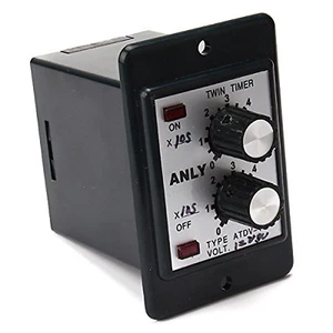 US Stock Timer ATDV-Y 12V DC 60S Second Double Time Delay Switch & Base Socket - Picture 1 of 5