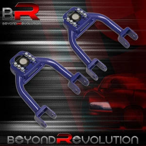 For 1994-2001 Integra DC Front Upper Tubular A-Arm Adjustable Camber Kit Pair BL - Picture 1 of 3