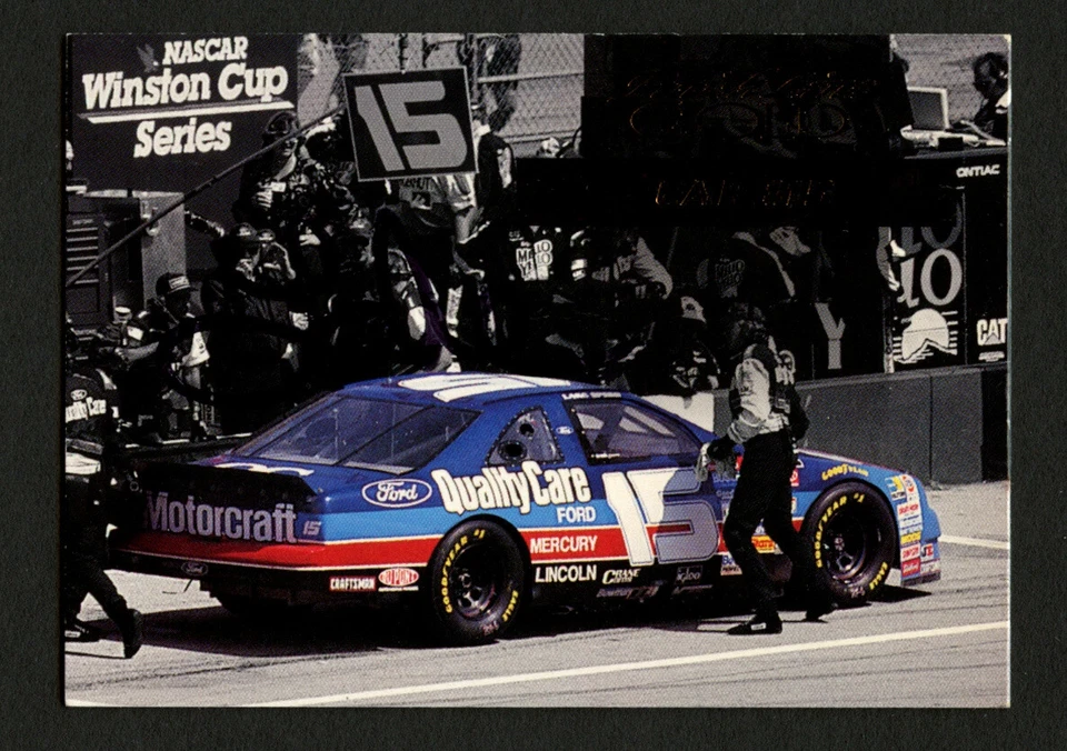 Tarjeta NASCAR Lake Speed #86 firmada con autógrafo automático 1994 Finish Line Racing Foto 1 de 1