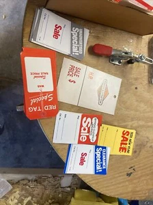 Box Of Sales Tags Vintage Item Tags  - Picture 1 of 3