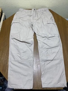 Guide Gear Mens Pants Beige 36x30”  NWOT 100% Cotton Cargo Ripstop - Picture 1 of 10