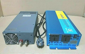 VOLTAGE AND FREQUENCY CONVERTER 220V 50HZ TO 110V 60HZ MAXIMUM 2000W - Picture 1 of 3
