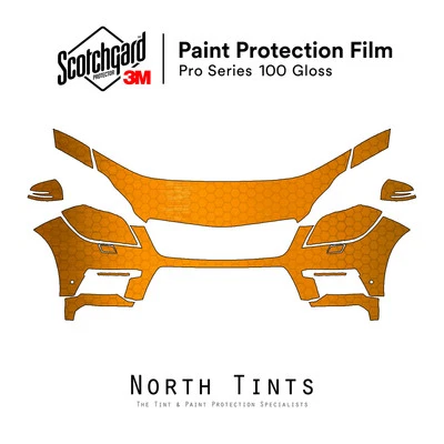 Mercedes Benz GL Class Sport 2014-2016 3M PRO Series PreCut Paint Film Clear Bra - Image 1 of 4
