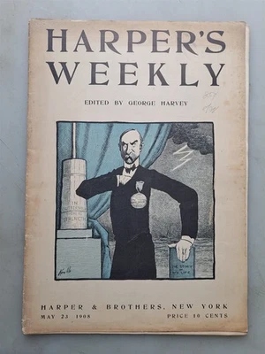 Harpers Weekly - May 23, 1908 Issue - Anglo-French Fair - Image 1 of 4