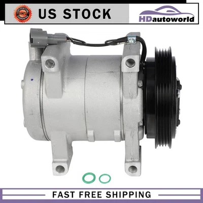 Nuevo compresor de aire acondicionado con embrague para Subaru Forester 1998-2000 Impreza 1993-2001 Foto 1 de 4