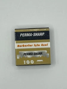 Perma-Sharp Single Edge Barber Rasierklingen 100ct - Bild 1 von 2