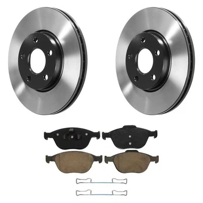 For Ford Transit Connect 10-13 Wagner QuickStop Front Brake Kit w Ceramic Pads Foto 1 de 4