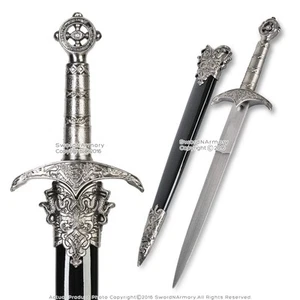14" Conde de Huntington Robin de Loxley Daga Medieval Espada Corta Abridor de Letras - Imagen 1 de 6