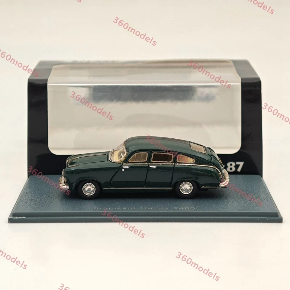 NEO SCALE MODELS 1/87 Borgward Hansa 2400 Green Resin Car Limited Collection - Photo 1/4