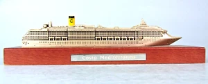 MODELO DE CRUCERO COSTA MEDITERRANEA METAL PELTRE HECHO EN ITALIA por IDEAFP - Imagen 1 de 12