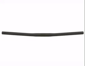 Manillar de pista negro acero 25,4 mm fixie crucero bicicleta de montaña 0 elevación - Imagen 1 de 1