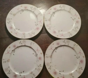Lot of 4 Vintage Sango Fine China Astral Salad Plates - Picture 1 of 4