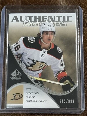 2021-22 SP Game Used '03-04 Retro Rookies #RC10 Trevor Zegras /999 Anaheim Ducks - Image 1 of 2