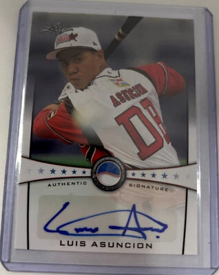 2013 Leaf Power Showcase - Autographs Luis Asuncion  - Image 1 of 3