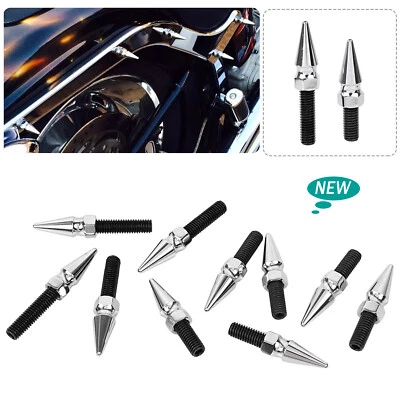 US Spike Rear Fender Strut Bolts For Harley Softail Springer Night Train Fat Boy Foto 1 de 4