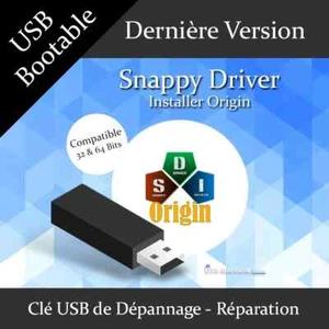 Clé USB Bootable Snappy Driver Origin + Guide PDF d'utilisation - Photo 1/1