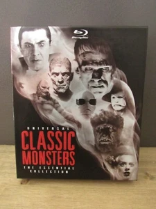 Universal Classic Monsters: The Essential Collection (Blu-ray, 2012, 8-Disc Set) - Foto 1 di 8
