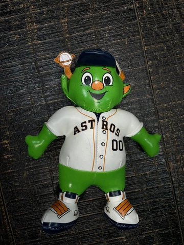Orbit Houston Astros MLB Baseball Mascot 8" Vinyl Plush Toy Cover