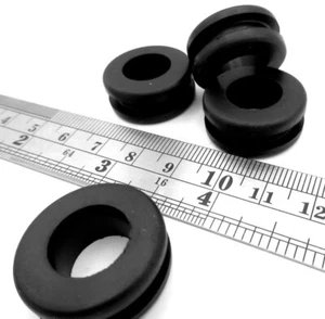 Ojal de goma - Se adapta a orificio de 3/4", panel de 1/16", identificación de 1/2" - ajuste perfecto de alta calidad - Imagen 1 de 12