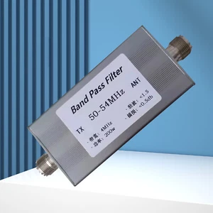 50- 54MHz BPF Band Pass Filter 100W/ 200W for Shortwave Communication 6m Band - Picture 1 of 16