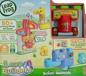 LeapFrog LeapBuilders Safari Animals Soar & Zoom Vehicles - Picture 1 of 2