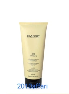 BIACRE' Shine Mask Semi di Lino Condizionante Idratante 200 ml Biacre
