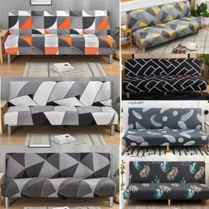 Extra Large Sofa Bed Cover Folding Armless Sofa Futon Slipcover Protector NEW - Picture 1 of 42