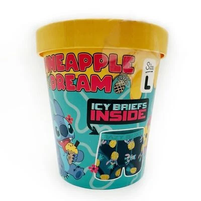 Calzoncillos boxer Disney Lilo and Stitch Crazy para hombre ropa interior grande piña sueño Foto 1 de 4