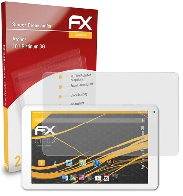 2x Protezione Pellicola dello Schermo per Archos 101 Platinum 3G opaco&antiurto - Immagine 1 di 4