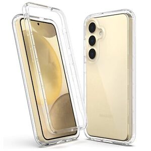 Samsung Galaxy S24 Case Clear Shockproof Soft TPU Bumper Protective Phone Cover