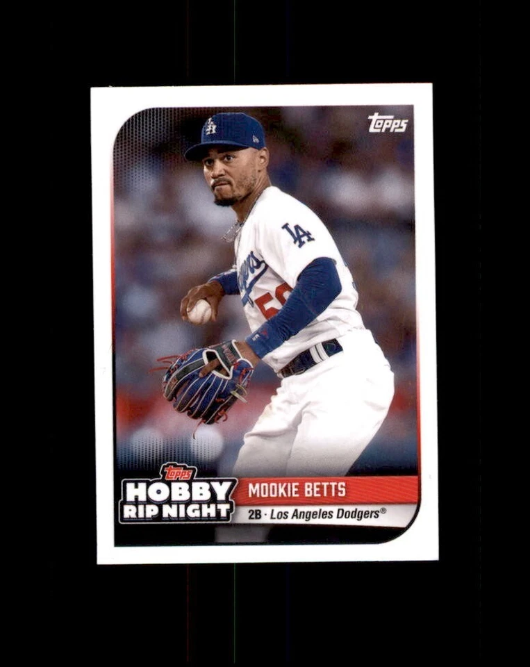 2024 Topps Hobby Rip Night Mookie Betts #17 Los Angeles Dodgers - Image 1 of 1
