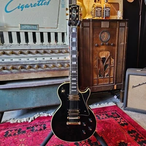 1970 Gibson Les Paul Custom 1969 Appointments Black Beauty - Picture 1 of 24