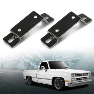 Fit For 1973-1987 Chevrolet C10 GMC Truck Front Swaybar Brackets Lowered - Picture 1 of 12