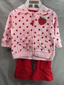 LOT DE 2 PIÈCES FILLE CARTERS doudou mignon combo taille 3 mois - Photo 1 sur 4