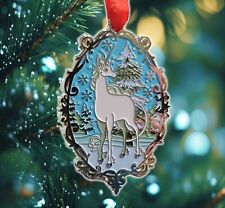 The Last Unicorn Christmas Ornament Holiday Snowy Field Officially Licensed NEW