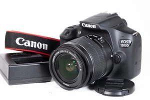 Canon EOS 1300D DSLR-Kamera 18MP + 18-55mm III Objektiv - Extras - 6k Auslösungen - Bild 1 von 5