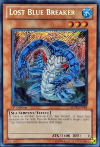 Lost Blue Breaker GENF-EN083 Secret Rare 1st Edition YuGiOh TCG Card - Picture 1 of 1