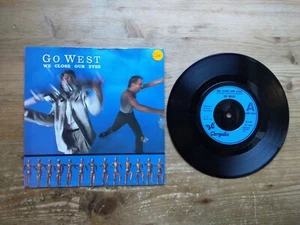 Go West We Close Our Eyes / Missing Persons EX 7" Single Vinyl Record CHS2850 - Picture 1 of 6