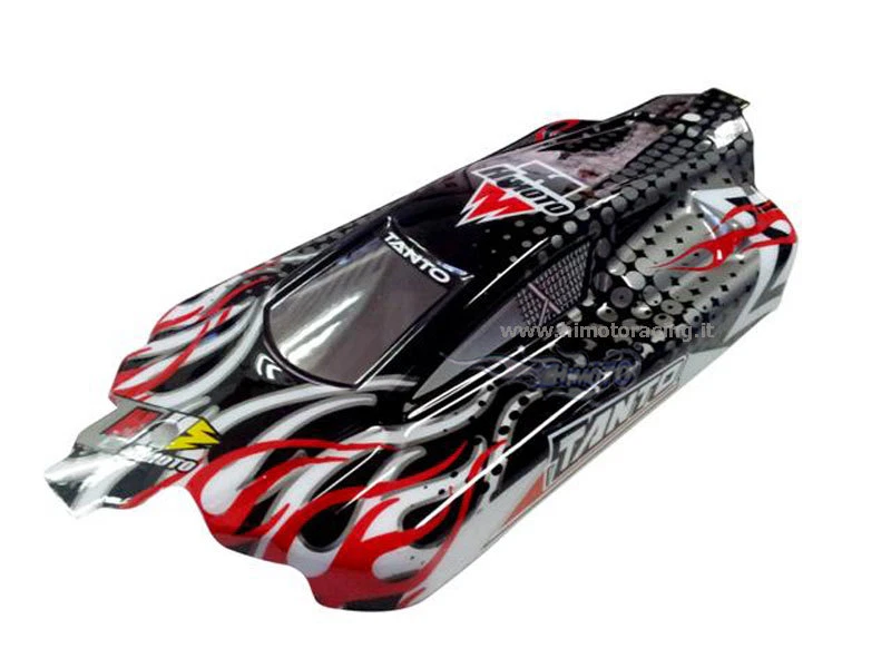 31313 Bodywork PVC Body Shell Black Buggy Off Road 1:10 Parts E10XB HIMOTO - Image 1 of 1