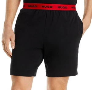 New Authentic Men’s Hugo Boss Blue Cotton Bodywear Shorts Size Medium - Picture 1 of 3