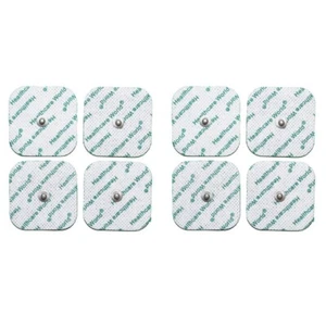 Square Stud 3.5mm Tens Machine Pads 5x5cm Pack of 8 High Quality Long Life Gel - Picture 1 of 6