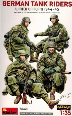 MiniArt 35370 German Tank Riders Winter - deutsche Soldaten - 1:35