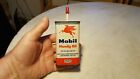 Old Mobil Handy Oil Can 4 Ounce Pegasus Advertising Great For Display